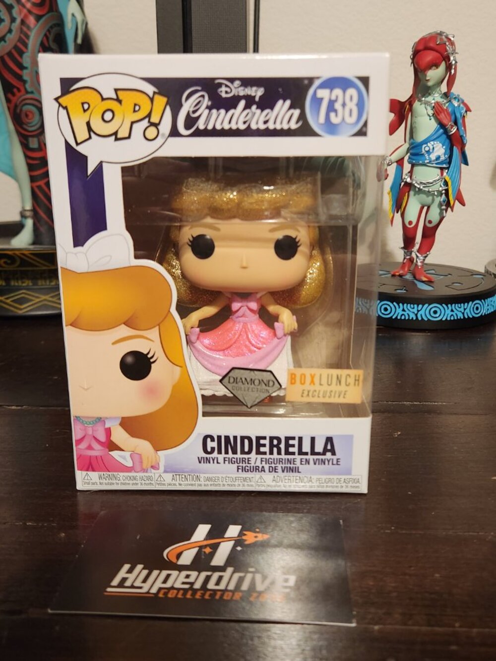 Disney's Cinderella Funko Pop! Vinyl Figure #738 Diamond Exclusive